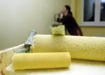 how to paint a wall with a roller